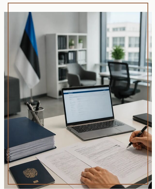 Оформление ВНЖ в Эстонии для переезда и легального проживания в Серове