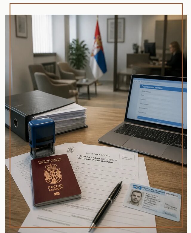 Оформление ПМЖ в Сербии для переезда в Серове под ключ