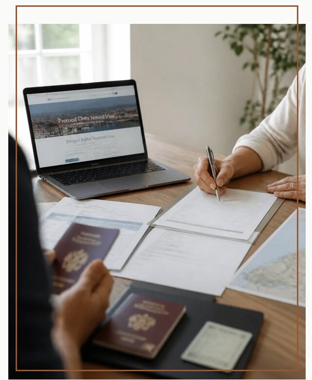 Оформление Digital Nomad и ВНЖ Португалии в Серове