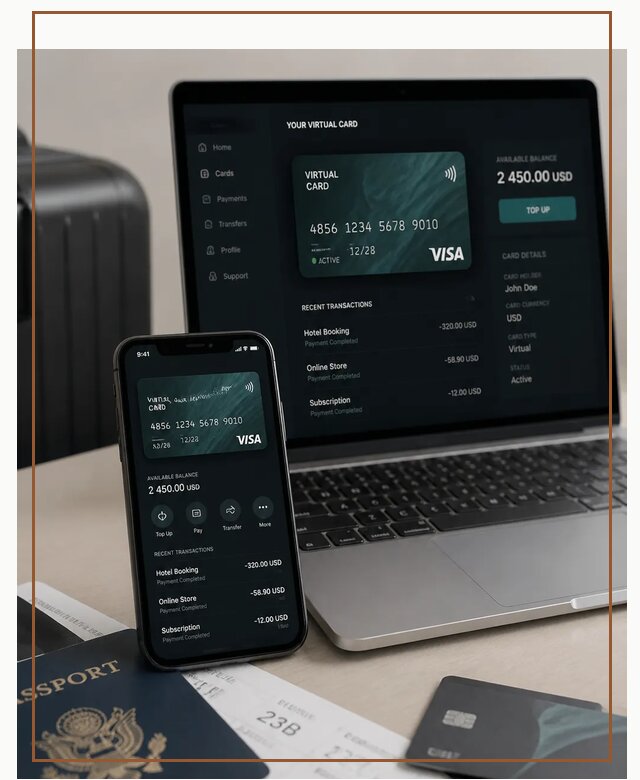 Оформить виртуальную зарубежную карту в Серове по цене от 7039 р. | Гиперактив-Срв